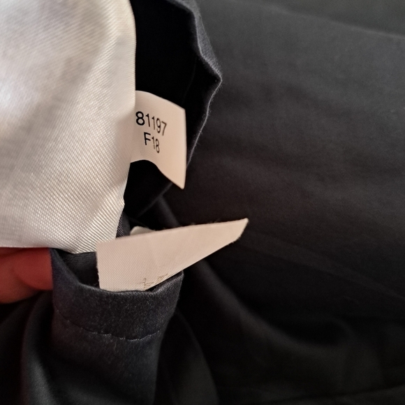 LANDS' END large euro quilted shams square blue cotton coastal shabby chic (2) - Picture 4 of 9